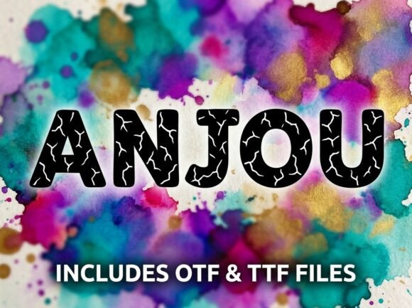 Anjou: A Display Typeface That Anchors Your Campaigns