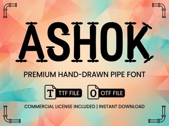 Ashok: A Display Typeface That Gives Your Brand Real Personality