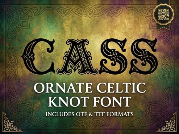 Cass Display Font for Small Business Branding