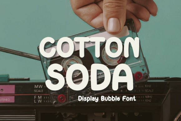 Cotton Soda: A Playful Display Font That Adds Joy to Real Business Materials