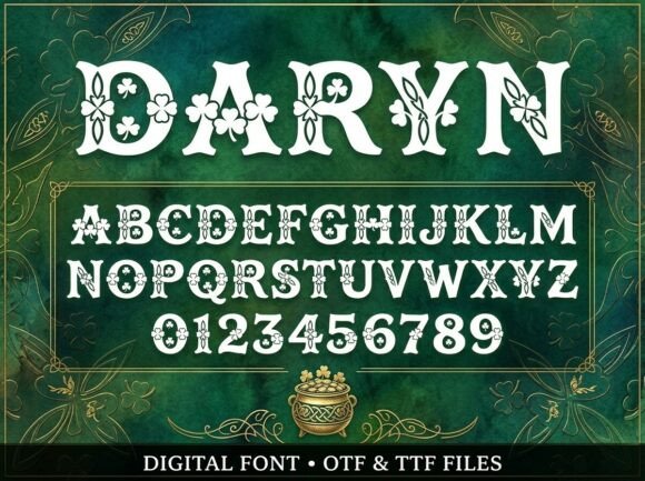 Daryn: A Bold Display Font That Commands Attention