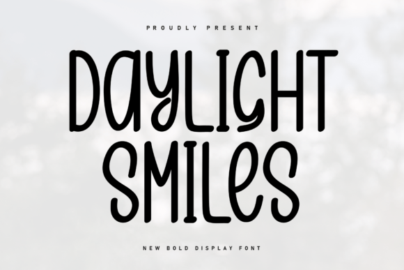 Daylight Smiles: A Handwritten Display Font That Feels Like a Sigh of Relief