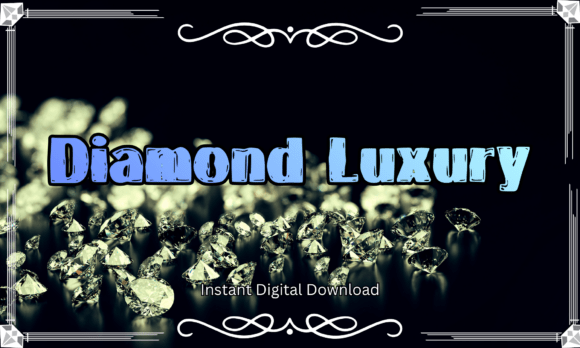 Diamond Luxury: A Premium Display Font for Scroll-Stopping Brand Content