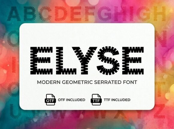 Elyse: A Display Font That Anchors Your Editorial Voice