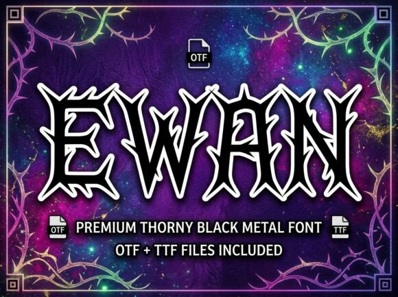 Ewan: A Distinctive Display Font for Digital Brand Impact