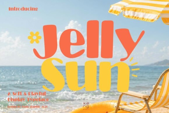 Jelly Sun: A Vibrant Display Font for Scroll-Stopping Campaigns