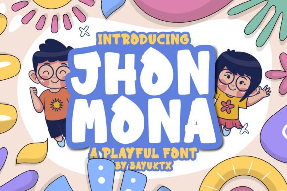 Jhon Mona: A Playful Display Font That Pops in Real Campaigns