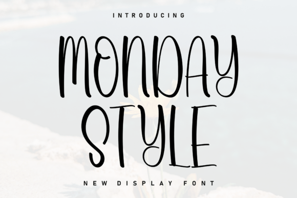 Monday Style: A Handwritten Display Font for Warm, Trustworthy Web Design
