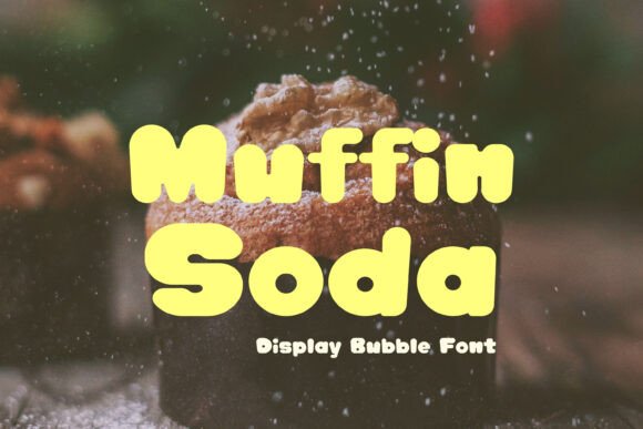 Muffin Soda: A Playful Retro Display Typeface for Handmade Brands