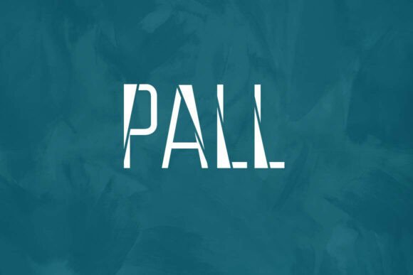 Pall: A Futuristic Display Font That Elevates Small Business Branding