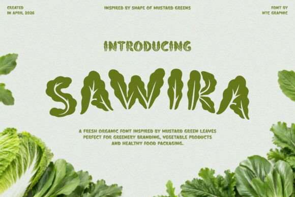 Sawira: A Bold, Warm Display Font That Earns Its Space