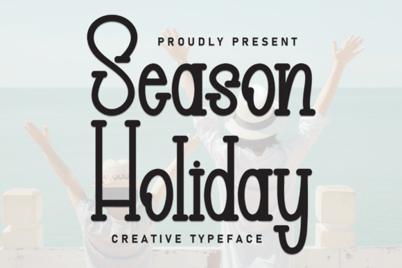 Season Holiday: A Warm Handwritten Display Font for Crafters