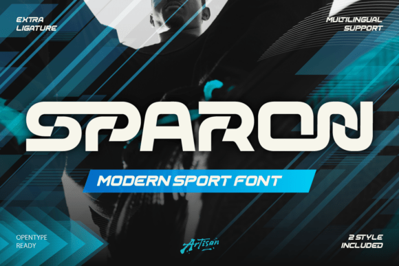 Sparon: A Modern Display Font for Editorial Impact