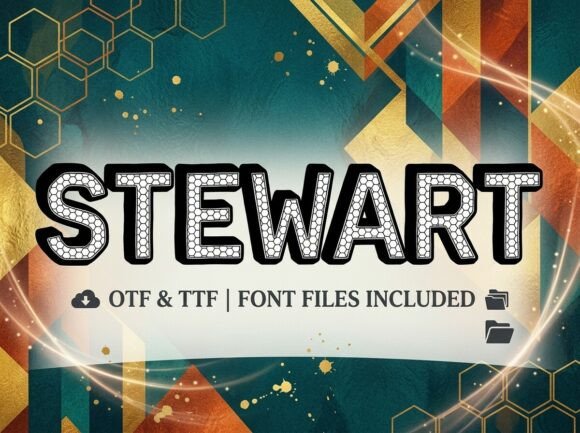 Stewart: A Display Font That Commands Attention